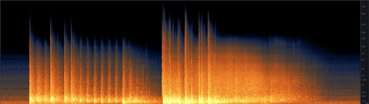 Bank Implosion Spectrogram